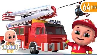 I Want To Be A Fireman | Family Rescue Team | Jugnu Kids Songs & Nursery Rhymes