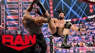 Drew McIntyre & Viking Raiders vs. Bobby Lashley, AJ Styles & Omos: Raw, June 14, 2021