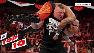 Top 10 Mejores Momentos de Raw En Español: WWE Top 10, Feb 3, 2020