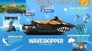 Chapter 2 Season 3 New Vehicle & Battle pass New map leak fortnite chill