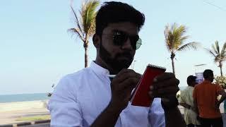 REAL MAGIC!|| Magician prints the Spectator's Card  in Paper|| Street Magic || Pondicherry