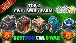 Top 2 Th9, Th10, Th11, Th12, Th13 Best Base For War + CWL + Farming May 2020