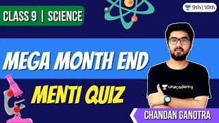 CBSE Class 9: Mega Month End Menti Quiz | Unacademy Class 9 & 10 | Chandan Ganotra