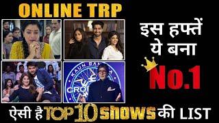 Online TRP : Here’re Top 10 Shows of This Week!