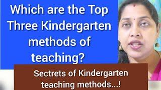 Top Teaching skills revealed for preschool teachers teaching lSECRETS  Preschool Kindergarten method