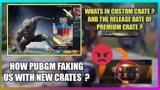 Pubg Mobile Custom Crate Ban 10 Items Free | Premium Crate Release date ? | pubg cheating ? | tamil