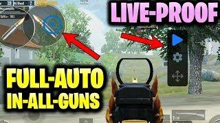 ENABLE AUTO MODE IN ALL GUNS NEW SECRET TRICK TO USE IN M16A4,MINI 14,SKS,SLR IN PUBG MOBILE