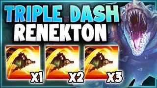 SEASON 11 HAS 100% CHANGED THE WAY RENEKTON IS PLAYED! TRIPLE DASH RENEKTON TOP! League of Legends