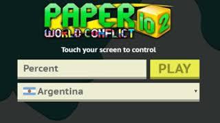 Paper.io world conflict Top 1 glitch (Read desc)