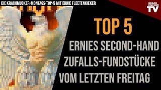 TOP 5 Ernies SECOND-HAND-LADEN FUNDSTÜCKE | Die Montags-Krachmucker-Toplist