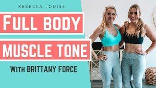 TONED Full Body Workout - Hit EVERY Muscle in 8 Minutes | Rebecca Louise