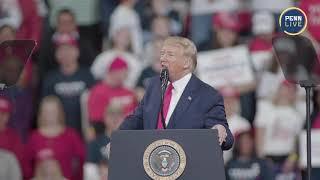 President Donald Trump speaks at his Hershey rally (full speech)