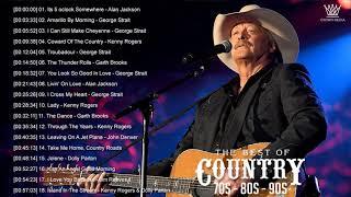 Alan Jackson, Don Williams, Garth Brooks, Jim Reeves, Kenny Rogers - Top Country Music Of All Time