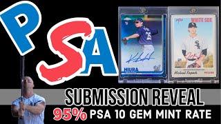 20-CARD PSA ORDER SUBMISSION REVEAL • 2018 2019 Topps Bowman Top Rookie Autographs 95% GEM MINT 10