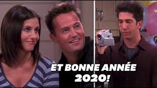 Dans "Friends", Ross et Rachel avaient enregistré un message à regarder en 2020