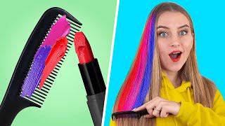 10 Cool Girly and Beauty Hacks / Smart Lipstick Hacks