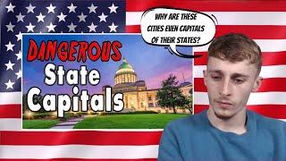 British Guy Reacting to Top 10 Most Dangerous State Capitals