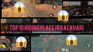 Top 10 hiding place in kalahari to free fire