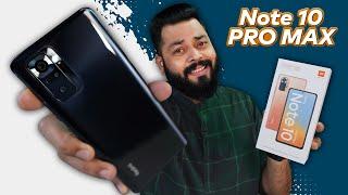 Redmi Note 10 Pro Max Unboxing And First Impressions ⚡ 120Hz sAMOLED, 108MP Camera, SD 732G & More