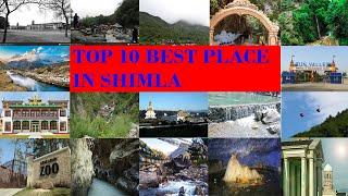 Top 10 best place in Shimla