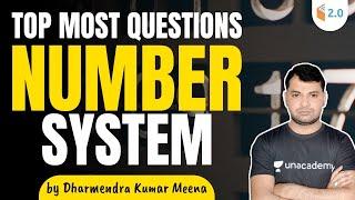 SSC Exams 2021 | Maths by Dharmendra Sir | NUMBER SYSTEM | Top Most Question