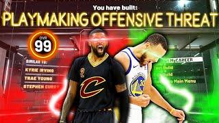 THE BEST POINT GUARD BUILD IN NBA 2K20 - 10 HOF BADGE KYRIE IRVING AND STEPHEN CURRY BUILD