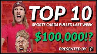 The TOP 10 MOST VALUEABLE SPORTS CARDS Pulled Last Week On Video | EP 29 | Flawless 