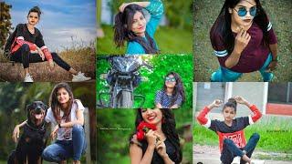New letest 2020 girls pose for dslr  , top 10 pose dslr , by official tik tok ki duniya