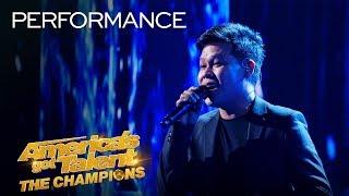 WOW! Marcelito Pomoy Sings "The Prayer" With DUAL VOICES! - America's Got Talent: The Champions