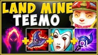 WTF! ONE TEEMO SHROOM SHOULD NEVER DEAL THIS MUCH DAMAGE! TEEMO TOP GAMEPLAY! - League of Legends