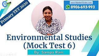 Mock Test 6 | EVS | MCQ (Top 10 Questions) - WB Primary TET 2020 | Master Of Jobs