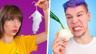 Eating Only One Color of Food for 24 Hours!