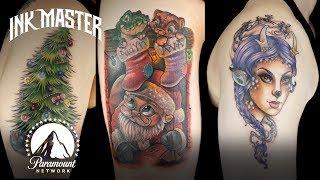 Best Christmas Tattoos on Ink Master 