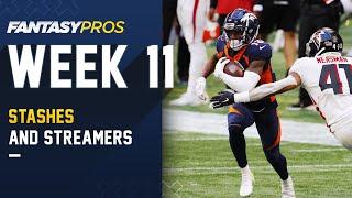 Top 10 Players to STASH & STREAM for Week 11 and Beyond (2020 Fantasy Football)