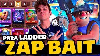 EL MAZO DE MINERO CONTROL MAS RÁPIDO PARA LADDER - Soking - Clash Royale en español.