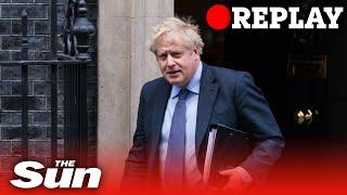 Prime Minister Boris Johnson's Cabinet reshuffle - MPs arrive at 10 Downing Street - REPLAY