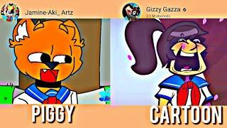 Yandere Simulator Logic (piggy meme) Jamine-Aki_ Artz VS Gizzy Gazza (Original Animation)
