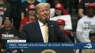 Full speech: President Trump campaigns for 2020 in Colorado Springs