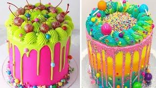 20+ Awesome Colorful Cake Decorating Ideas For Party | Best Extreme Buttercream Cake Tutorial