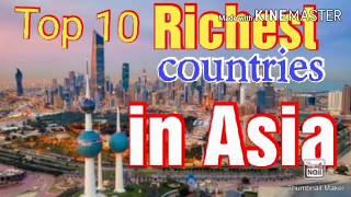 #@knowledge information world#deepak #Top 10 Richest countries in Asia 