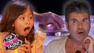 TOP 10 GOLDEN BUZZER Auditions Around The World!