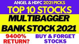 Best Stocks in 2021 | Top 10 Stocks to invest in 2021 | Banknifty | Aliceblue | Zerodha | CTA