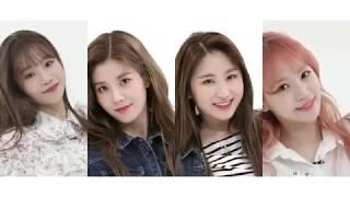 IZ*ONE (Vocal line top 4) - Violeta