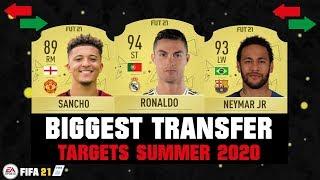 FIFA 21 | BIGGEST TRANSFER TARGETS SUMMER 2020 