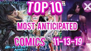 Top 10 Most Anticipated Comic Books 11-13-19