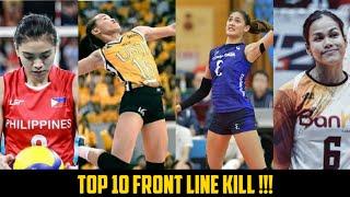 Top 10 Open Attacks/Combination Frontline Kill | Philippine Women's Volleyball