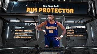 Best Pure Rim Protector Build on NBA 2K20! Best Center Build on NBA 2K20!