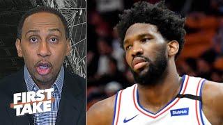 Stephen A.: There's no excuse for a Joel Embiid-Ben Simmons team not to be a top-2 seed | First Take