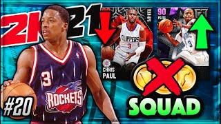 NO MONEY SPENT #20! WE SOLD OUR PG AND UPGRADED TO THE BEST CHEAP POINT GUARD IN NBA 2K21 MyTEAM!!