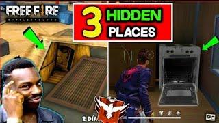 TOP HIDDEN PLACES IN FREE FIRE |